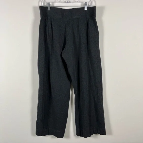 Pact Charcoal Knit Pants Size Large Organic Cotton Sweats Soft Comfy Sustainable - Picture 4 of 12